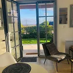 Apartman Bel Air Studios-terrasse Couverte-jardinet-vue Pont De Normandie-parking Prive *