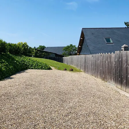 Bel Air Studios-terrasse Couverte-jardinet-vue Pont De Normandie-parking Prive アパート オンフルール