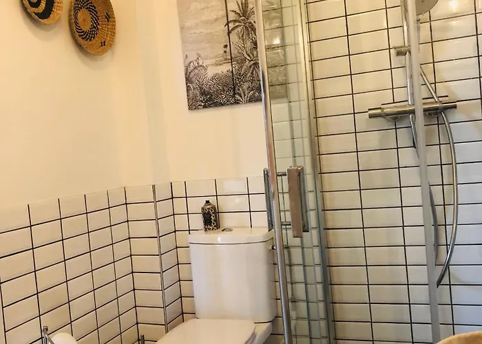 Bel Air Studios-terrasse Couverte-jardinet-vue Pont De Normandie-parking Prive アパート *