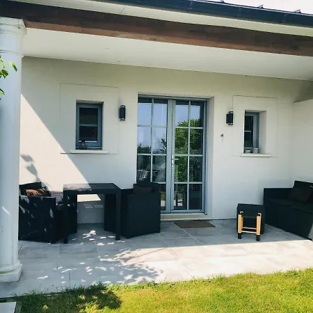 Daire Bel Air Studios-terrasse Couverte-jardinet-vue Pont De Normandie-parking Prive *