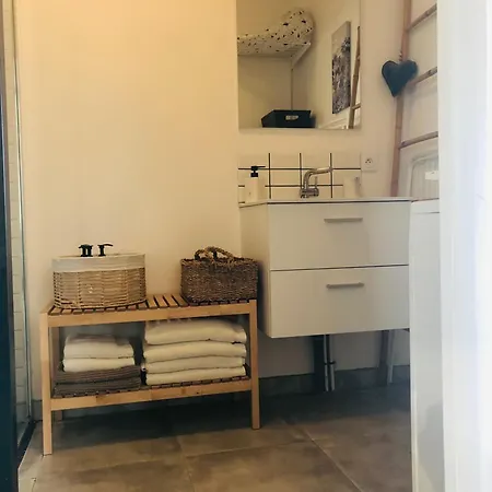 Apartament Bel Air Studios-terrasse Couverte-jardinet-vue Pont De Normandie-parking Prive Honfleur