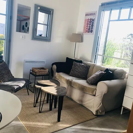 Bel Air Studios-terrasse Couverte-jardinet-vue Pont De Normandie-parking Prive *