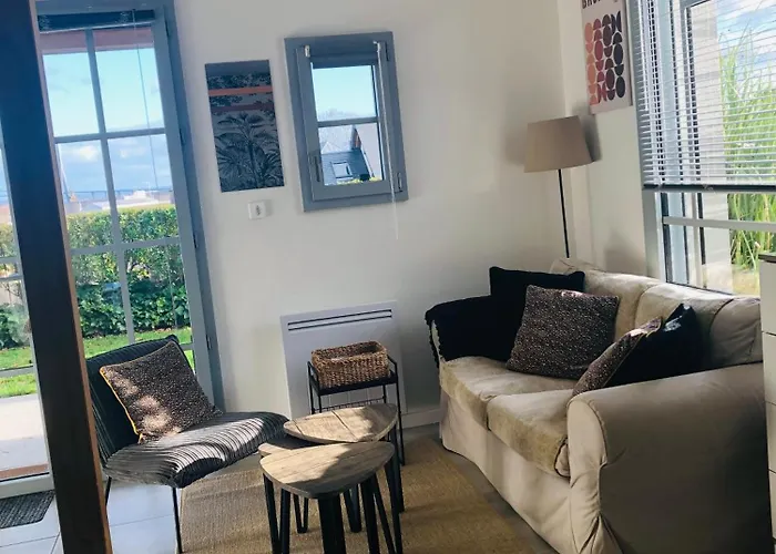 Apartment Bel Air Studios-terrasse Couverte-jardinet-vue Pont De Normandie-parking Prive *